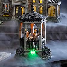 Department 56 The Addams Family Gazebo at Midnight