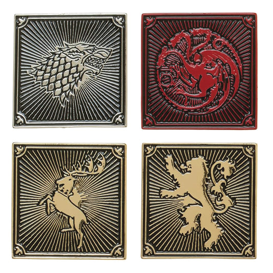 Game Of Thrones Lapel Pin Set