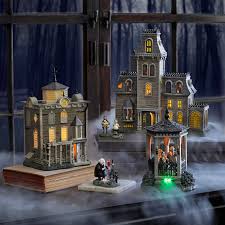 Department 56 The Addams Family Gazebo at Midnight